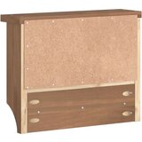 vidaXL Zidna vješalica za kapute SANDNES 45x12x35 cm puno drvo bor | shoptok.hr