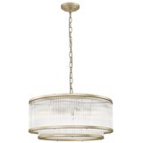 Zuma line P0528-06H-V6AC - Luster na lancu SERGIO 6xE14/60W/230V zlatni Cene