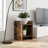  Stalak za biljke s policom 2 pcs Dimljeni Hrast 30 x 30 x 40 cm | shoptok.hr