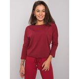 BASIC Feel Good Blouse-RV-BZ-4691.43P-burgundy | Shoptok.si