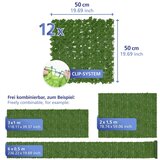 Maximex Zelen plastičen balkonski zastor 300x100 cm Ivy – | Shoptok.si