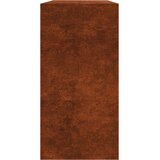  Stalak za drva za ogrjev 100x40x80 cm Pohabani čelik | Eponuda.com