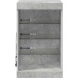 Komoda s LED svjetlima siva boja betona 41x37x67 cm | Eponuda.com