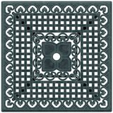  Vrtni stol zeleni 80x80x75 cm od lijevanog aluminija | Eponuda.com