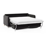 Micadoni Temno siva žametna sedežna garnitura za spanje 184 cm Simo – | Shoptok.si