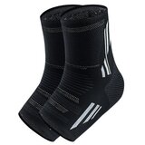 INF Podporni Trakovi za Gleženj - Črno Siva (2-Pack) L, (5000336107) Cene
