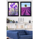 Wallity SGC7436502515538 multicolor decorative framed painting (2 pieces) Cene