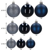  Set Božićnih Ukrasa Kuglice 30 komada | shoptok.hr