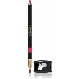 Chanel Le Crayon Lèvres Long Lip Pencil svinčnik za ustnice za dolgoobstojen učinek odtenek 182 Rose Framboise 1,2 g