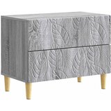  Noćni ormarić Siva Sonoma 62 x 34,5 x 48 cm Konstruirano drvo | Shoptok.si