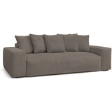 Bobochic Paris Siva/smeđa sofa od samta 280 cm Voltaire – | shoptok.hr