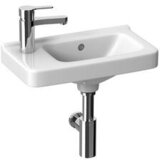 Jika Cubito Pure White umivaonik (lavabo) 450x250x50 sa rupom za bateriju levo i sa prelivom 8.1142.3.000.105.1 | ePonuda.com