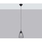  Sollux SL.1205 - visilica na lanku LEYO 1xE27/15W/230V crna | Eponuda.com