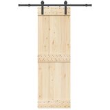 vidaXL Pribor za klizna vrata 152 cm čelični crni Cijene