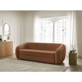 Bobochic Paris Oranžna raztegljiva sedežna garnitura iz šenilje 228 cm Neyo – | Shoptok.si