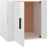  Noćni ormarići 2 kom visoki sjaj bijeli 50x39x47 cm | shoptok.hr