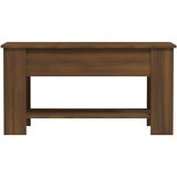  Stolić za kavu smeđa boja hrasta 101x49x52 cm konstruirano drvo | shoptok.hr