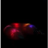 Ouch Light-up Fox Tail with Metal Butt Plug Pink | shoptok.hr