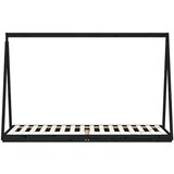  Za dječji krevet crni 80 x 200 cm od masivne borovine | shoptok.hr