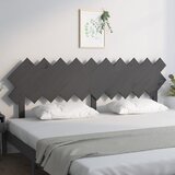  Uzglavlje za krevet sivi 196x3x80,5 cm od masivne borovine | Eponuda.ba