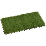  Pločice umjetne trave 11 kom 30 x 30 cm zelene | Eponuda.com