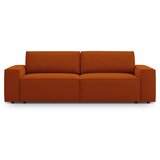Micadoni Opečnato oranžna raztegljiva sedežna garnitura 247 cm Jodie – Home Cene