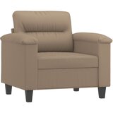  Fotelja boja cappuccina 60 cm od umjetne kože | shoptok.hr
