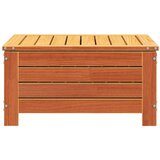  Vrtni tabure voštano smeđi 62x63,5x32 cm od masivne borovine | Eponuda.com