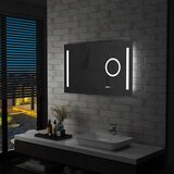  Kupaonsko LED zidno ogledalo sa senzorom na dodir 100 x 60 cm | shoptok.hr