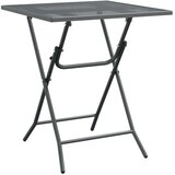  Vrtna garnitura - 5-dijelni vrtni blagovaonski set ekspandirani metal antracit - Dužina stola 60 cm 4 | shoptok.hr
