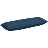 vidaXL Poglavni vzglavnik Modra 140 x 19 x 50 cm blago | Shoptok.si