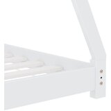  Okvir za dječji krevet od masivne borovine bijeli 90 x 200 cm | shoptok.hr