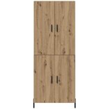  Highboard Umjetnički hrast 69,5 x 34 x 180 cm Konstruirano drvo | shoptok.hr