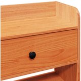 vidaXL Uzglavlje sa spremištem voštano smeđe 200cm od masivne borovine | shoptok.hr