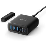 Anker GaN 6-portni namizni polnilec 112W | Shoptok.si