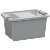Kis kutija za pohranjivanje Bi Box S (D x Š x V: 36,5 x 26 x 19 cm, Sive boje, S poklopcem) Cijene