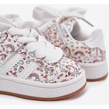 Boto Girls Sports Shoes With Unicorn Motif White Ilana | Shoptok.si