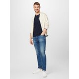 Tommy Jeans Majica 'LETTERMAN' mornarska / ognjeno rdeča / bela | Shoptok.si