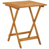 vidaXL Sklopivi vrtni stol 60 x 60 x 75 cm od masivnog bagremovog drva Cijene