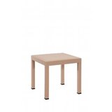 Hanah home baštenski set rattan 80x80 small lux masa takimi cappucino | ePonuda.com