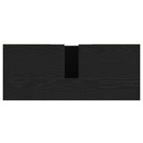 Ormarić za umivaonik crni hrast 80x33x60 cm inženjerski drvo | shoptok.hr