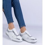 D/CEO marka niezdefiniowana Silver sneakers with a thick sole Undina Cene