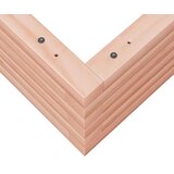 Vrtna sadilica 60 x 60 x 23 cm od masivnog drva duglazije | Eponuda.ba
