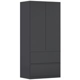 Rauch Möbel omara s klasičnimi vrati, siva | Shoptok.si
