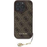Guess Hrbtni ovitek za iPhone 16 Pro, tiskan 4G, Rjava, (21749275) Cene