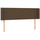  LED uzglavlje tamnosmeđe 147x16x78/88 cm od tkanine | Eponuda.com