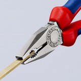 Knipex kombinirana kliješta (duljina: 180 mm, otvrdnute oštrice, polirano) | shoptok.hr