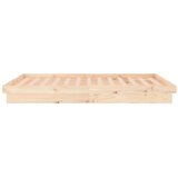  LED okvir za krevet 140 x 190 cm od masivnog drva | Eponuda.com
