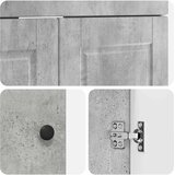  ispod umivaonika Betonska siva 56 x 37,5 x 81 cm | shoptok.hr
