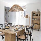 Atmosphera Stojeća lampa PALM 1xE27/60W/230V bambus/konoplja | Eponuda.com